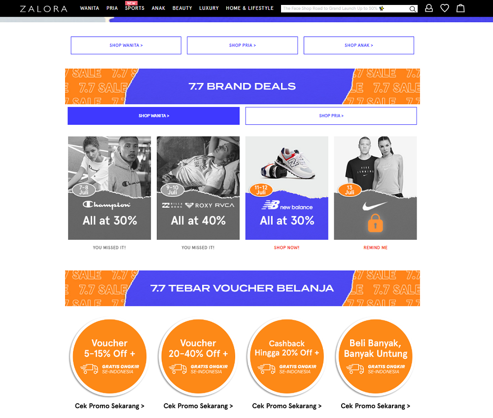 perbedaan website dan landing page