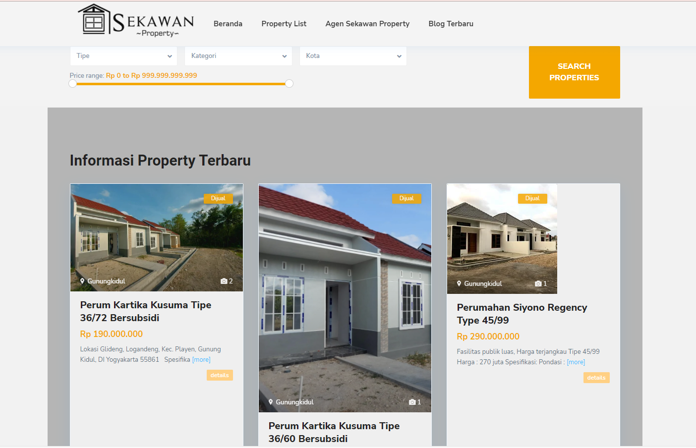 Website Property