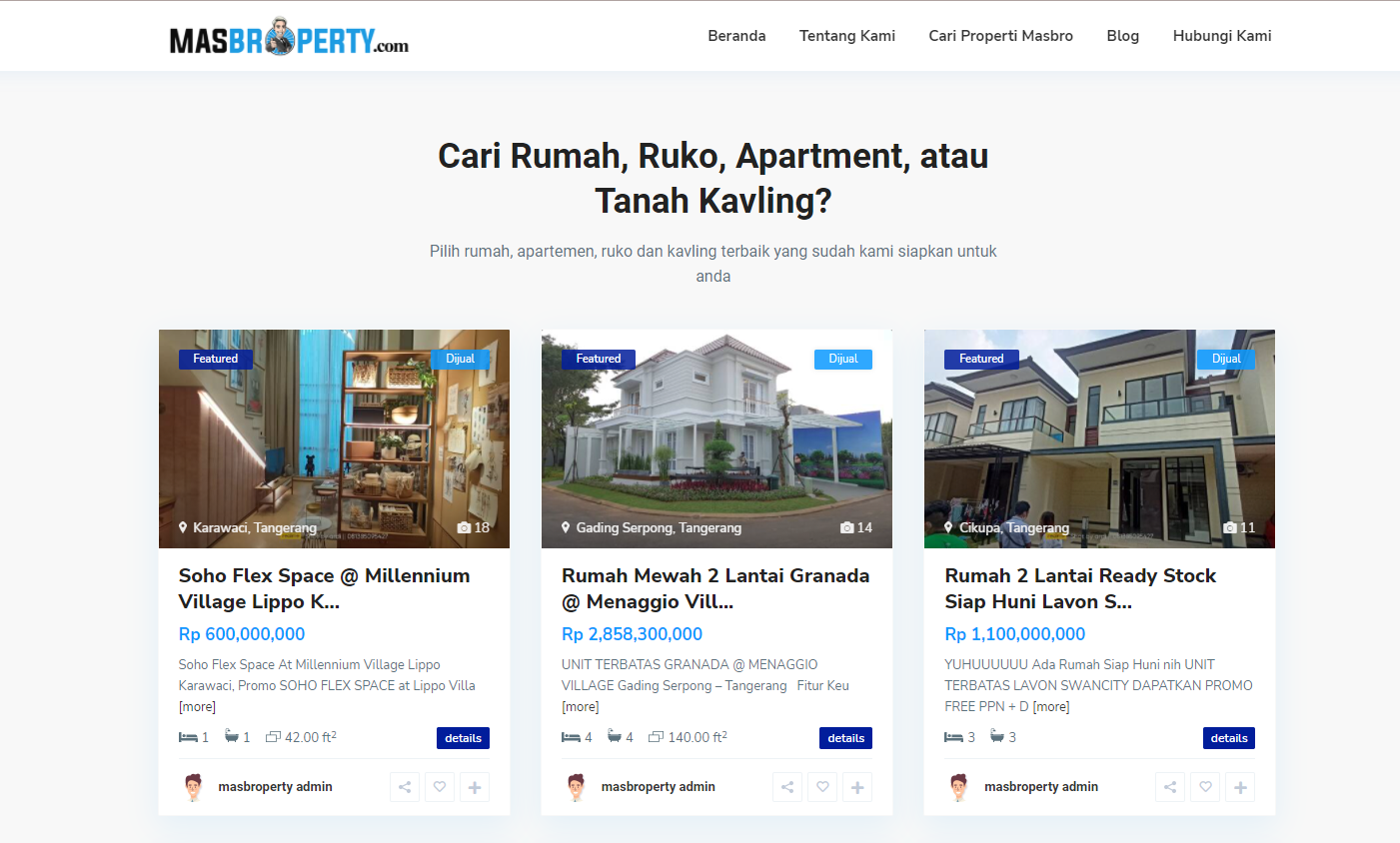Website Property